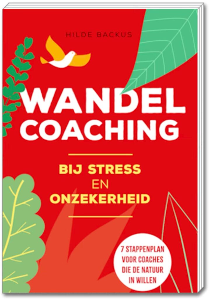 Wandelcoaching bij stress en onzekerheid boek cover